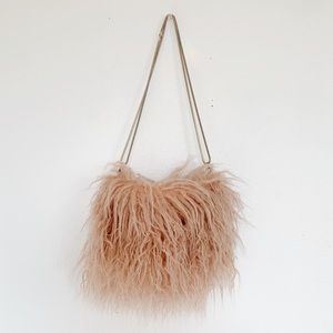 Zara Faux Fur Bag